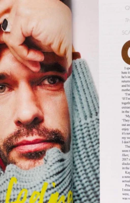 Ben Whishaw rare interview and fashion photo shoot UK LIFESTYLE & FILM MAGAZINE - Image 1 of 2