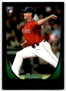 2011 BOWMAN DRAFT PICKS & PROSPECTS TOMMY HOTTOVY RC BOSTON RED SOX #48