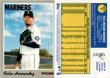 Felix Hernandez 2019 Topps Heritage Baseball Card 2  Seattle Mariners