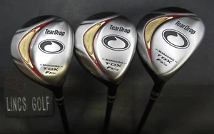 Set of 3 TearDrop TDX Maraging 3, 5 & 7 Woods Stiff Graphite Shafts - Picture 1 of 5