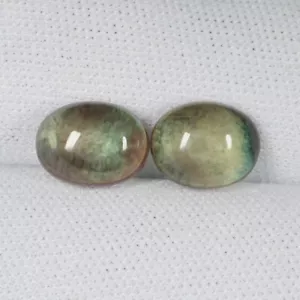 3.90Cts Best Color Natural Feldspar Sunstone Oval Pair Cab...!!!!! - Picture 1 of 2