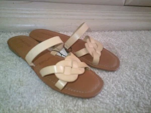 Sandalias para mujer Maurices Heather, talla 7,5, beige, nuevas con etiquetas - Imagen 1 de 2