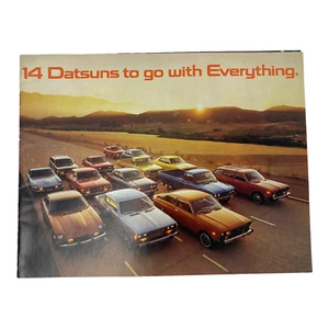 1976 Datsun to go with Everything Sales Brochure 280Z 610 710 B-210 Full Range - Picture 1 of 5
