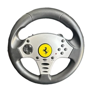 PLAYSTATION 1 & 2 RACING WHEEL THRUSTMASTER CHALLENGE  - Picture 1 of 6