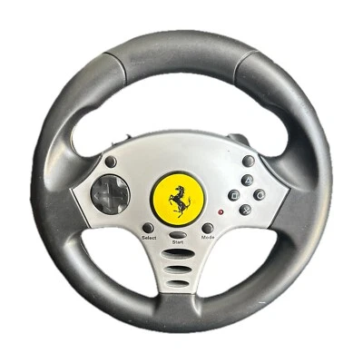 PLAYSTATION 1 & 2 RACING WHEEL THRUSTMASTER CHALLENGE  - Image 1 of 4