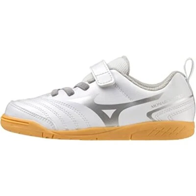 Zapatos de Fútbol Mizuno Monarcida NEO 2 CLUB NIÑOS EN P1GG2326 Blanco Plata 17cm Y12 Foto 1 de 4