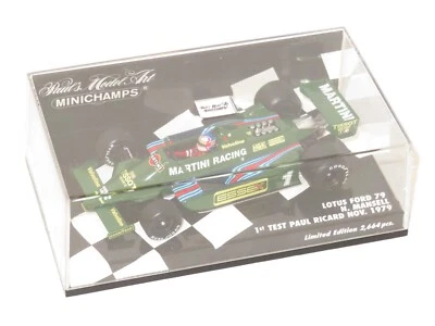 1/43 Lotus Ford 79 - Martini Racing - 1st Test Paul Ricard 1979 #1 N.Mansell - Image 1 of 2