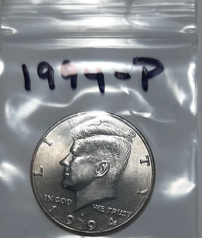 1994-P Kennedy Half Dollar, Circulated but Nice ! Cover