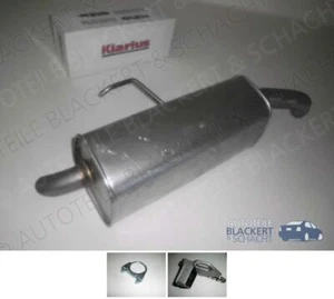 Klarius Auspuff Endtopf + Anbauteile für Renault Clio II 2.0 16V Sport - Bild 1 von 4