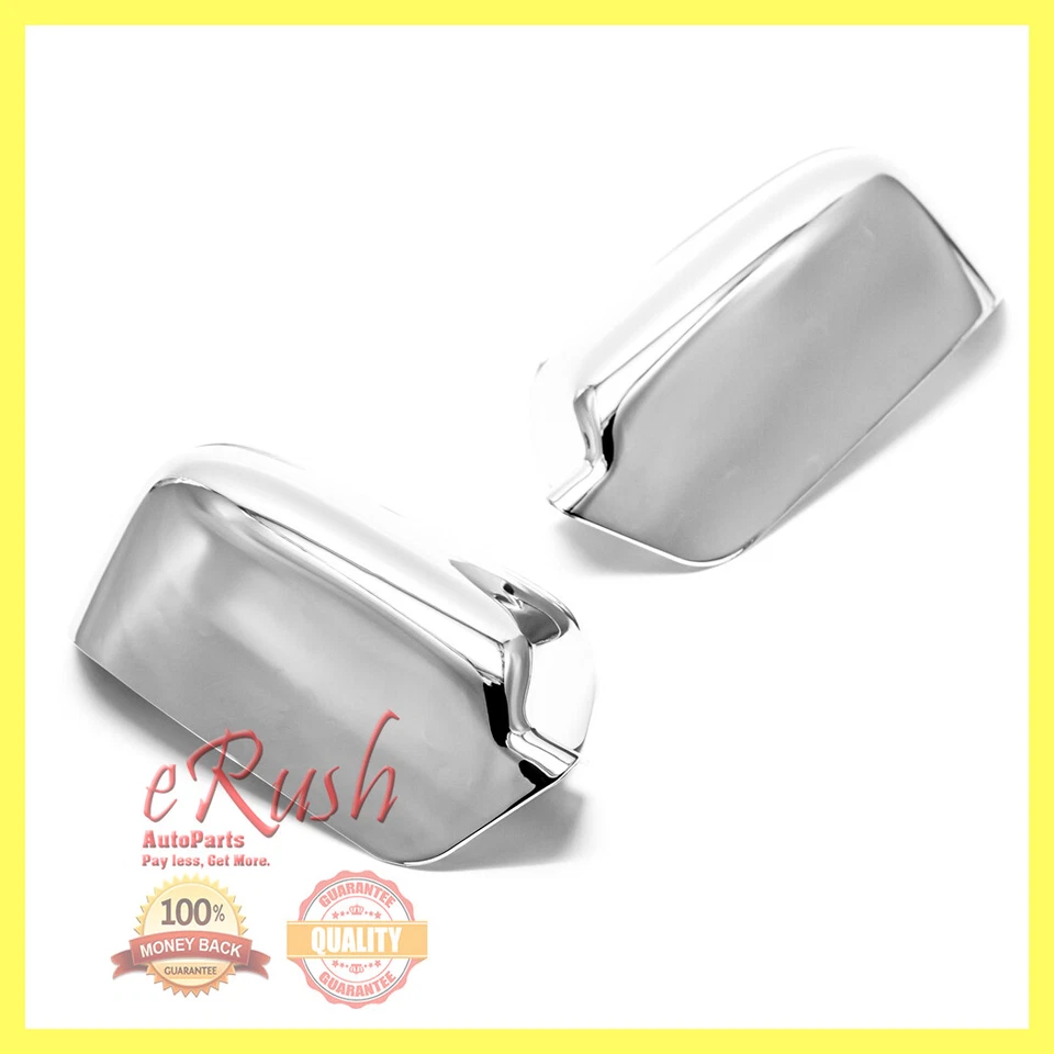 FOR FORD FUSION LINCOLN MKZ MERCURY MILAN CHROME SIDE MIRROR FULL COVERS COVER - Image 1 of 1