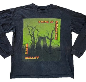 1998 Vintage Type O Negative Blue Grape Long Sleeve Shirt Size X-Large - Picture 1 of 7