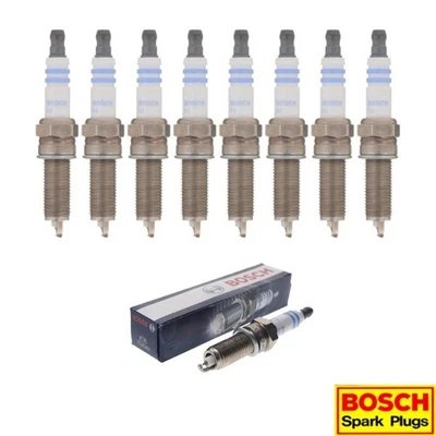 New Set of 8 BOSCH Double Iridium Spark Plug for G80 Equus Genesis/ K900 5.0L V8 - Image 1 of 4