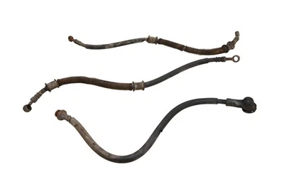 86 Kawasaki Bayou 300 2x4 Front Brake Lines KLF300 - Image 1 of 3