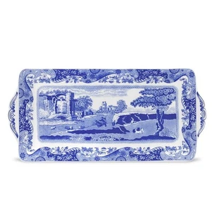 Spode - Blue Italian Sandwich Tray 33cm - Picture 1 of 5