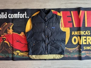 Vintage Penfield USA Made Down Vest M – 80/20 Down Feather, Navy Classic Outdoor - Picture 1 of 8