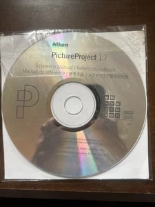Nikon Picture Project 1.7 Two CD Set Windows Mac Compatible - Sealed in Package - Picture 1 of 2