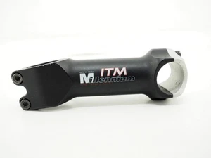 Vintage ITM Millennium Mountain Bike Stem 100mm 1 1/8 25.4 Black/ Silver - Picture 1 of 6