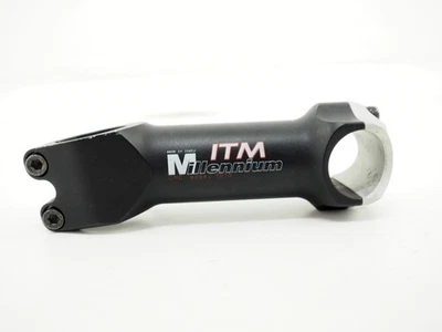Vintage ITM Millennium Mountain Bike Stem 100mm 1 1/8 25.4 Black/ Silver - Image 1 of 4