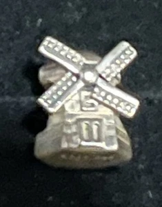 LIMITED EDITION Country Exclusive Holland Genuine Pandora Windmill Charm 791297 - Picture 1 of 4