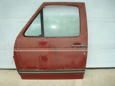 1987 1988 1990 1991 ORIGINAL FORD TRUCK F150 F250 F350 BRONCO DRIVER DOOR - Image 1 of 4