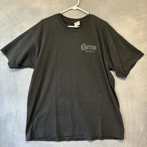 Vintage Jose Cuervo Black Shirt Promo Mens XL Gildan Tequila Mexico Drink Logo - Picture 1 of 9
