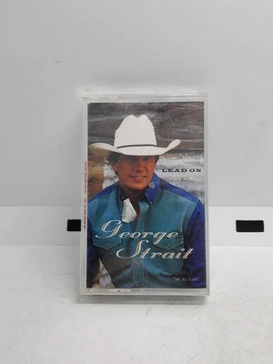 George Strait -Lead On (1994) Sealed new Cassette Columbia House  Foto 1 de 2