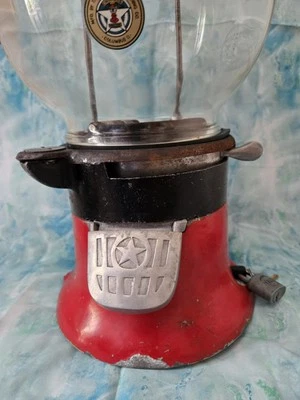 ВИНТАЖНЫЙ 1932 COLUMBUS МОДЕЛЬ MB 5 ЦЕНТОВ ФИСТАШКИ ПРОДАВЕЦ  - Изображение 1 из 4