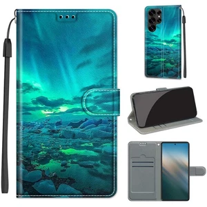 For Various Phone Magnetic Leather Flip Wallet Card Bag Stand Cute Case Cover - Picture 1 of 9