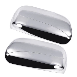 2x Silver Side View Mirror Covers Caps Trims Fit For Lexus IS300 Sedan Wagon we - Picture 1 of 4