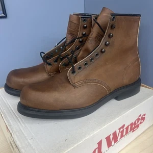 RARE! Vintage 953 Red Wing Boots 15B New in Box Deadstock Oil Tanned Union Made - Picture 1 of 14