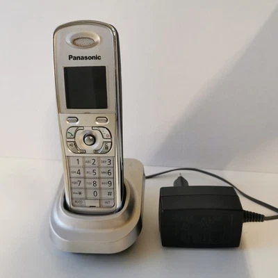 Panasonic KX-TGA 830EX Mobile Phone with PNLC1004ZA Base Station Charging Case - Image 1 of 4