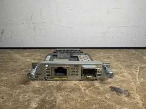 Cisco EHWIC-1GE-SFP-CU 1-Port Gigabit Ethernet Enhanced Network Card - Photo 1/4