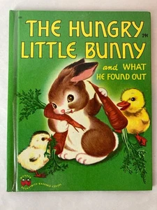The Hungry Little Bunny and what he found out by Irma Wilde 1950 Wonder Books - Picture 1 of 9