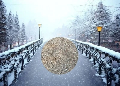 NICHT ZUTREFFENDE 25 kg Winterstreu im Sack Streusplitt Splitt 1-3 mm Streusand Streusalz salzfrei