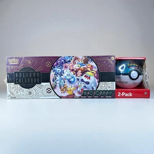 Pokémon TCG 2025 Holiday Calendar + Moon Pokéball Tin (Costco Exclusive) Neu - Bild 1 von 5