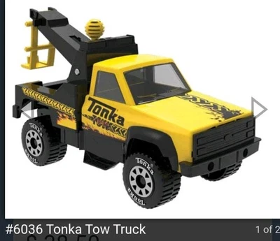 Tonka Steel Classics, Tow Truck - Made with Steel & Sturdy Plastic, Yellow To... - Image 1 of 4
