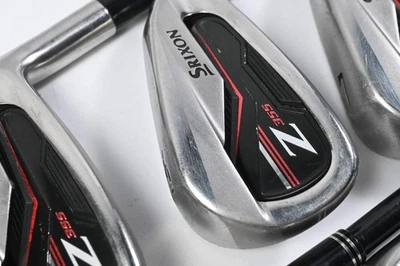 Srixon Z-355 Irons / 5-PW / Senior Flex Miyazaki Jinsoku 70 Shafts - Image 1 of 4