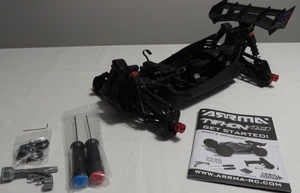 Arrma Typhon Mega 665 1/8 4X4 Buggy V4 Roller Slider Chassis W/Servo Free Tools - Picture 1 of 20