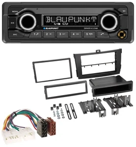 Blaupunkt Bluetooth DAB MP3 USB Autoradio für Toyota Corolla ab 2009 schwarz - Bild 1 von 9