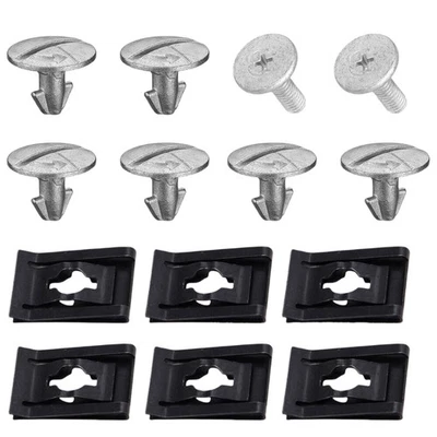 14pcs Lower Engine Cover Screws Engine Splash Shielding Hardware for Automotve - Image 1 of 4