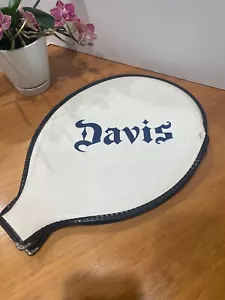Vintage Davis Tennis Racket Zipper Cover Only . Made in USA. - Picture 1 of 6