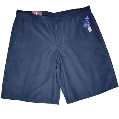 Pantalones Cortos Uniforme IZOD Niños Azul Marino Talla 18 Husky Cintura Ajustable Frente Plano NUEVO Foto 1 de 4