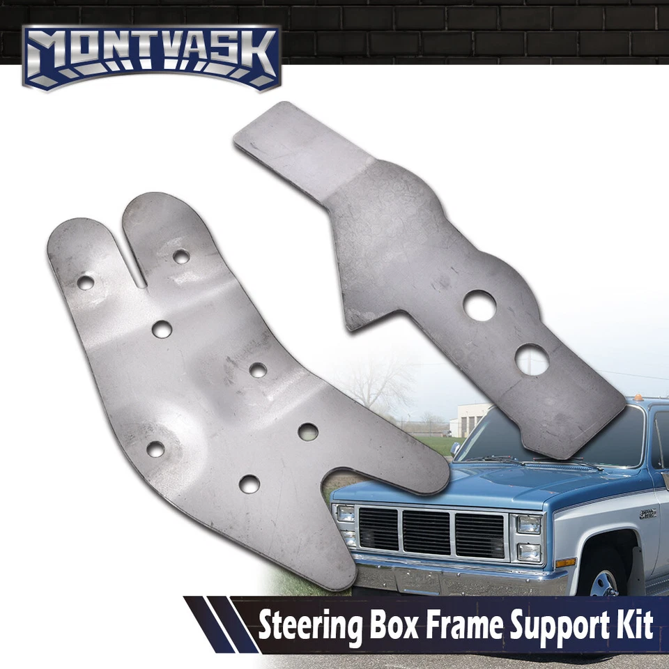 Kit de soporte de marco de caja de dirección apto para camioneta Chevy GMC C/K 1973-1987 Foto 1 de 4