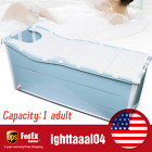 Adult+Bathtub+Portable+Shower+Household+Large+Folding+Water+Spa+Bath+Tub+w%2F+Lid.