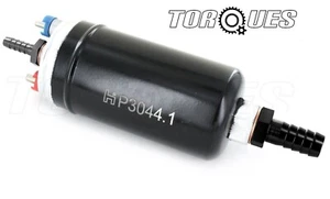 Sytec Hi OTP044 Fuel Pump With Barbed Black Adapters 8mm Outlet / 15mm Inlet - Picture 1 of 4