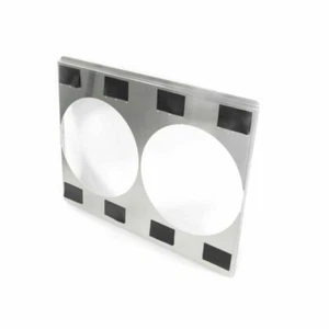 Aluminum Fan Shroud for Dual 11 or 12in Fans 23 3/4" W x 18 3/4" H x 1/2" D - Picture 1 of 3