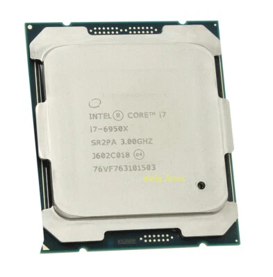 Intel Core i7-6950X i7-6900K i7-6850K i7-6800K LGA2011-3 CPU Processor - Image 1 of 4