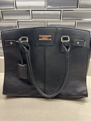 Сумочка кожаная черная BCBG Paris - Изображение 1 из 4