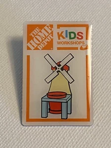 Home Depot Kids Workshop Pin Windmill Planter New Undated - Picture 1 of 2