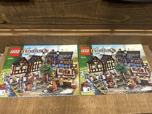 LEGO 10193 Castle Medieval Market Village Manuals Only!! Excellent Condition! - Picture 1 of 3